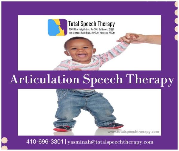 Articulation Speech Therapy